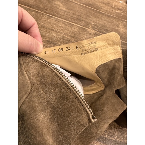 Paul Green Suzette Bootie Antelope Soft Suede Size 7 Boot Soft UK 4 1/2 - Picture 7 of 8
